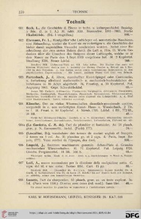 Technik (Nr. 981 - 991)
