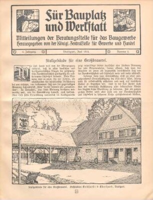 Stallgebäude für eine Großbrauerei