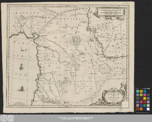 Syriæ Sive Soriæ : Nova et Accurata descriptio