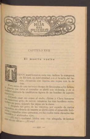 Capítulo XVII - El muerto vuelve