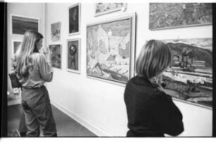 Kleinbildnegativ: UdSSR-Kunst-Verkaufsausstellung, Meinekestr. 7, 1977