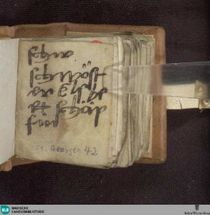 Gebetbuch (Marien- und Heiliggeistgrüße) - Cod. St. Georgen 42