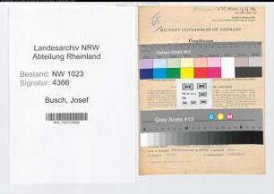 Entnazifizierung Josef Busch , geb. 19.06.1906 (Friseur)