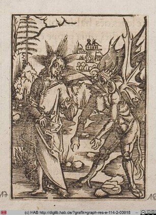 Die Versuchung Jesu.