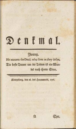 Denkmal.