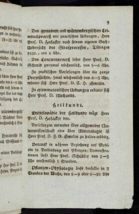 9-11, Heilkunde