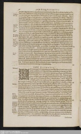 XXXI. Robertus