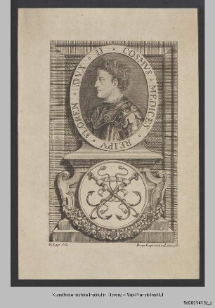 Folge von Bildnissen der Medici : Bildnis des Cosimo I. de'Medici