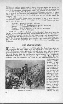 Die Sommeschlacht.