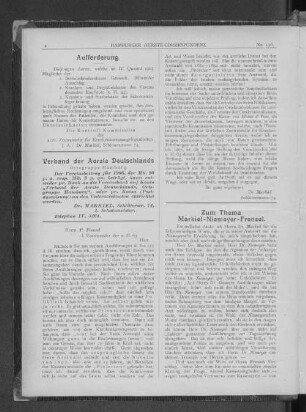 Verband der Aerzte Deutschlands