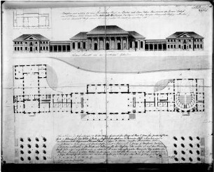 Baden-Baden Kurhaus Konversationshaus Promenadenhaus - Theater Trinkhalle - Grundriss Plan