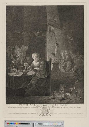 DÉPART POUR LE SABAT