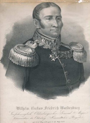 "Wilhelm Gustav Friedrich Wardenburg" (1781-1838)
