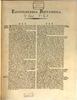 Encyclopaedia britannica : or a dictionary of arts, sciences and miscellaneous litterature, 3,1