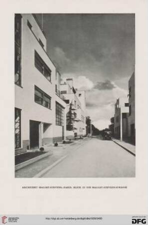 Der Pariser Architekt Rob Mallet-Stevens