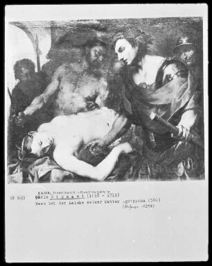 Nero vor der Leiche der Agrippina