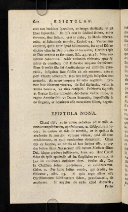 600-619, Epistola Nona-Epistola Decima Sexta