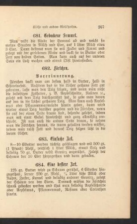 681. Gebackene Semmel.