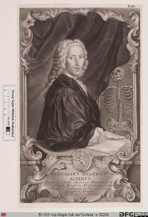 Bildnis Bernhard Siegfried Albinus