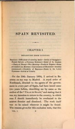 Spain revisited : in two Volumes, 1