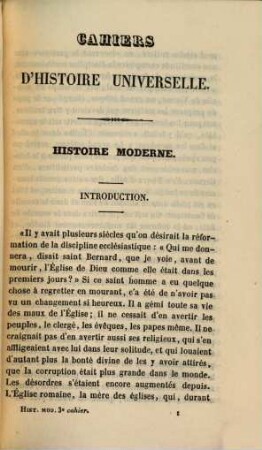 Histoire moderne, 3. Réforme