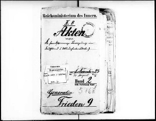 Fremdstämmige Bewegung in Deutschland (Minderheitenblock), insbes. polnische Staatsangehörige: Bd. 2