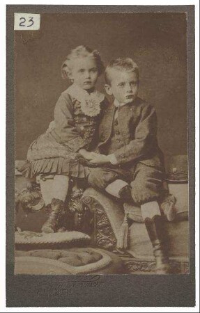 Fotografie von Elsa und Max Reger