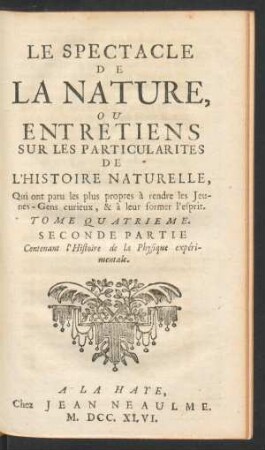 T. 4, Pt. 2: Contenant l'histoire de la physique expérimentale