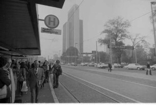 Frankfurt: Hochhaus in der Friedrich-Ebert-Anlage