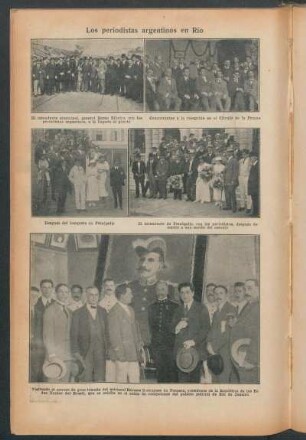 Los periodistas argentinos en Río