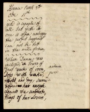 Horace Book 3th Ode 11 th