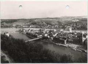 Passau, Innenstadt und Wallfahrtskirche Mariahilf