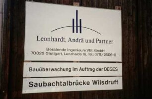 Saubachtalbrücke, bei Wilsdruff