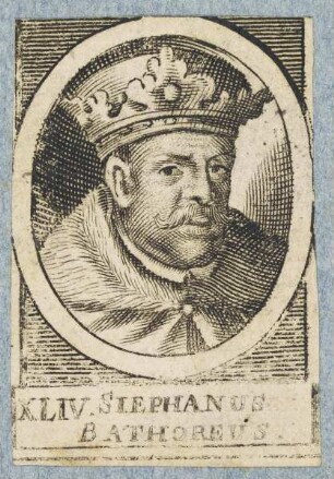 Bildnis des Stephanus Bathoreus von Polen