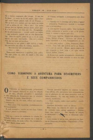 Como terminou a aventura para Beaurevers e seus companheiros