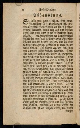 8-18, Abhandlung