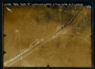 Foto des Geländes am Kanal südwestlich von Givenchy (-lès-la-Bassée) (Luftbild)