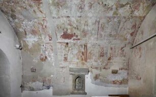 Szenen aus Heiligenlegenden — Malerei an der nördlichen Tonnenwand