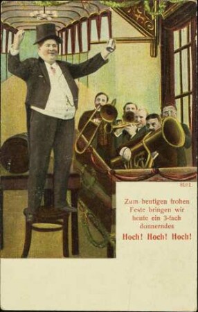 Zum heutigen frohen Feste [...]