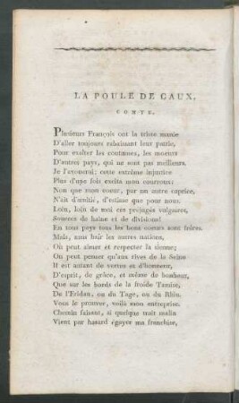 La Poule De Caux