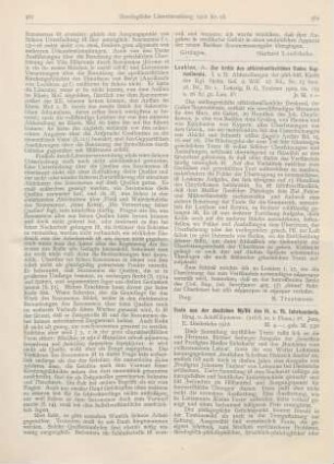 562-563 [Rezension] Spamer, Adolf (Hrsg.), Texte aus der deutschen Mystik des 14. und 15. Jahrhunderts