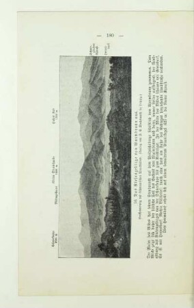 Das Riesengebirge von Warmbrunn aus