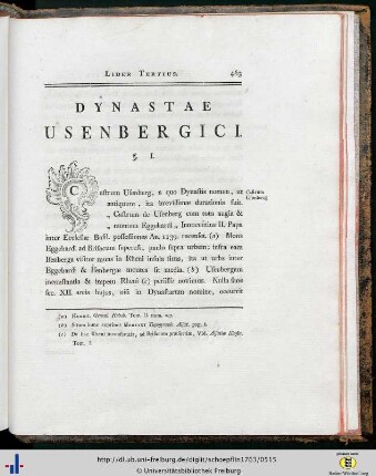 Dynastae Usenbergici.