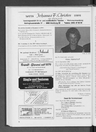 DAs 70. Lebensjahr vollendet: