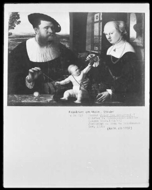 Doppelbildnis des Justinian von Holzhausen (1502-1553) und seiner Frau Anna, geb. Fürstenberg (1510-1573)