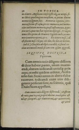 Sequitur Doctrina Topicorum