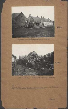 Englischer Tank in Rumilly bei Cambrai