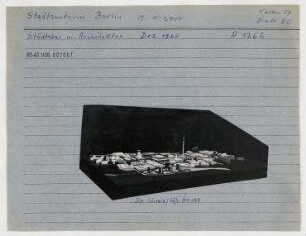 Modell: Stadtzentrum. Berlin, Mitte, Stadtzentrum