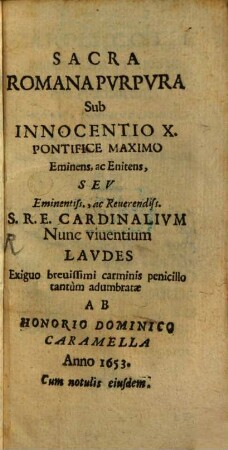 Sacra romana Purpura