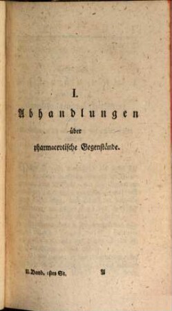 Journal der Pharmacie für Ärzte und Apotheker. 2, 2. 1794/95 (1795)